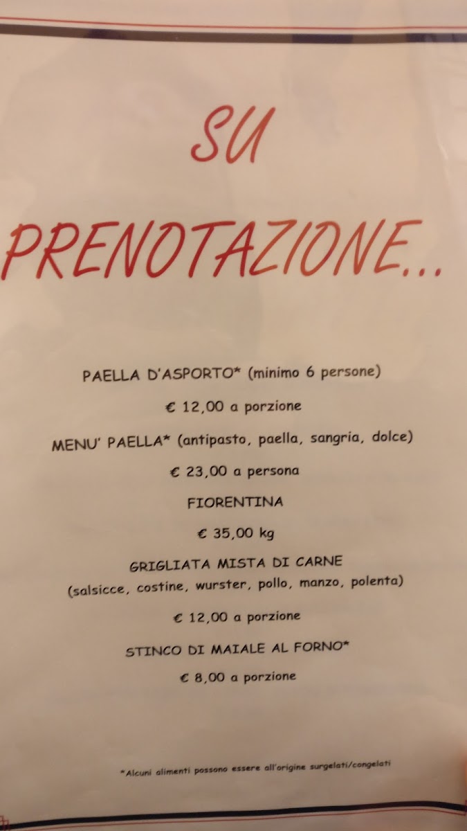 La Degusteria Photo Menu 2