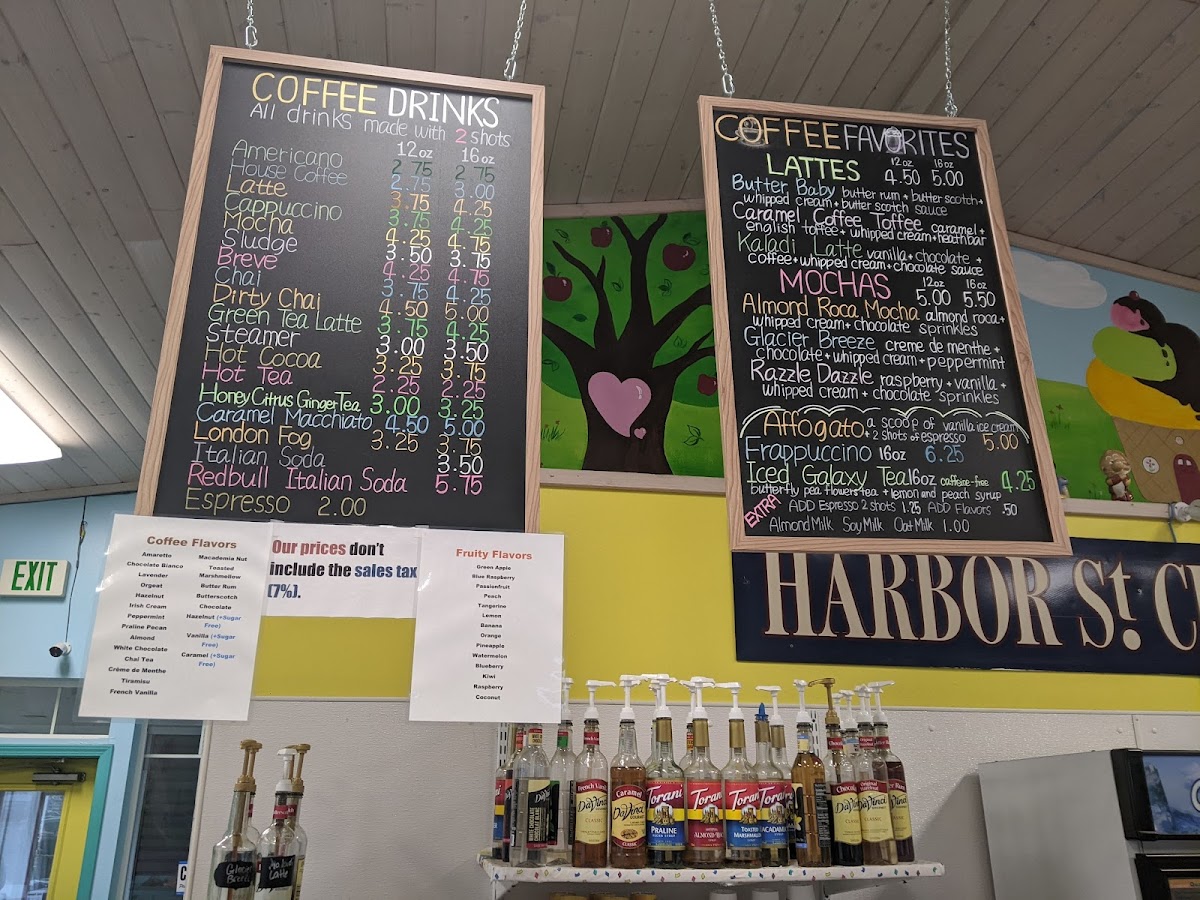 Harbor Street Creamery Photo Menu 2