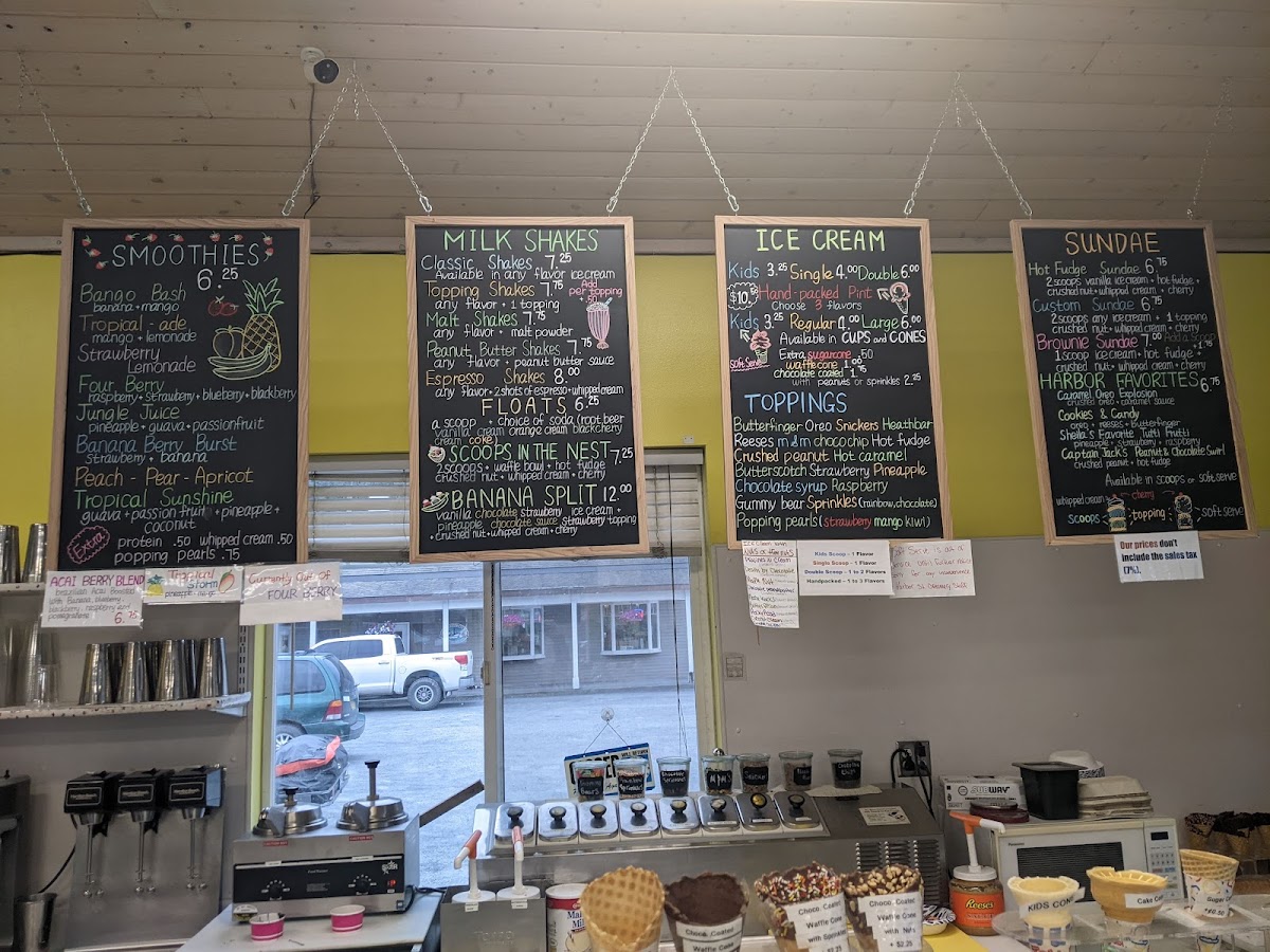 Harbor Street Creamery Photo Menu 3