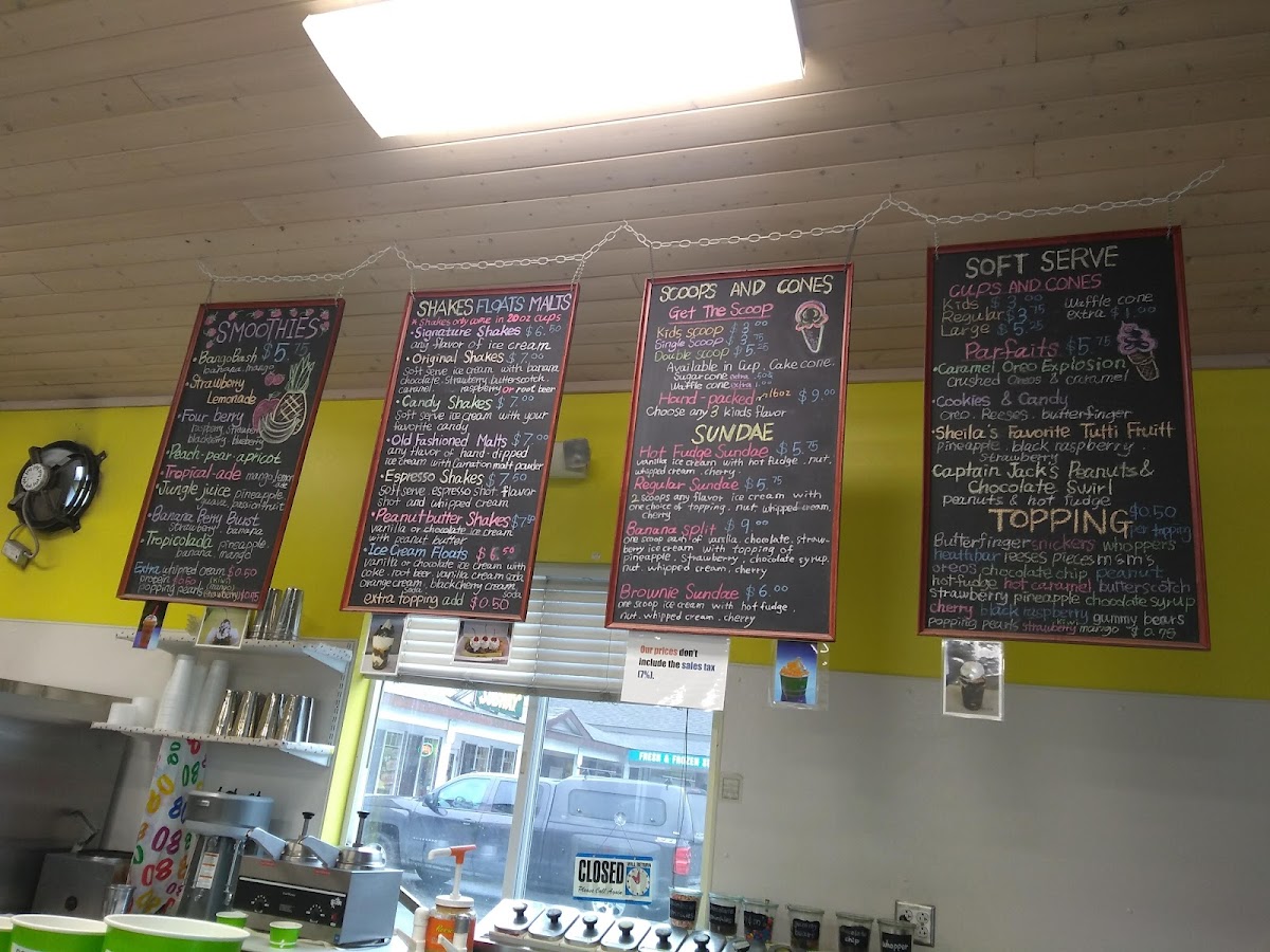 Harbor Street Creamery Photo Menu 4