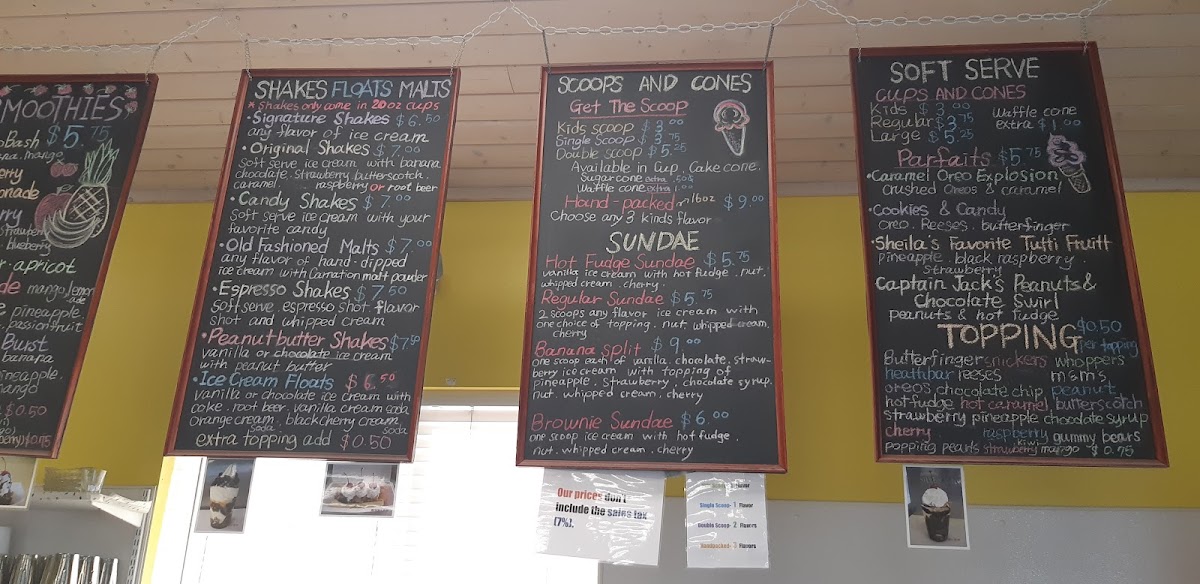 Harbor Street Creamery Photo Menu 7