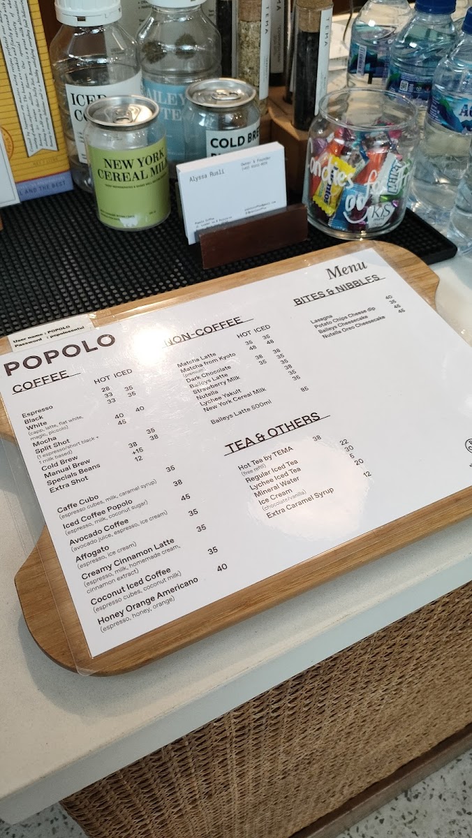 POPOLO Coffee Sentul Photo Menu 1