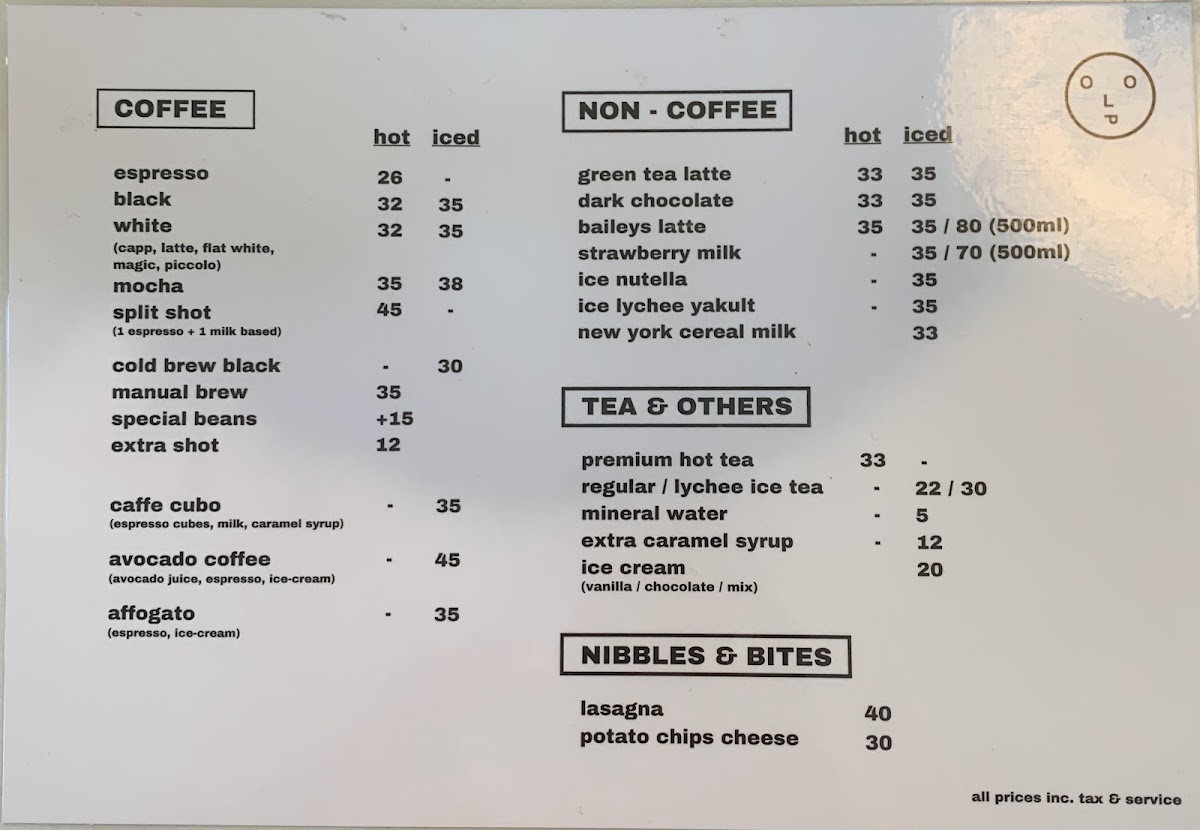 POPOLO Coffee Sentul Photo Menu 2