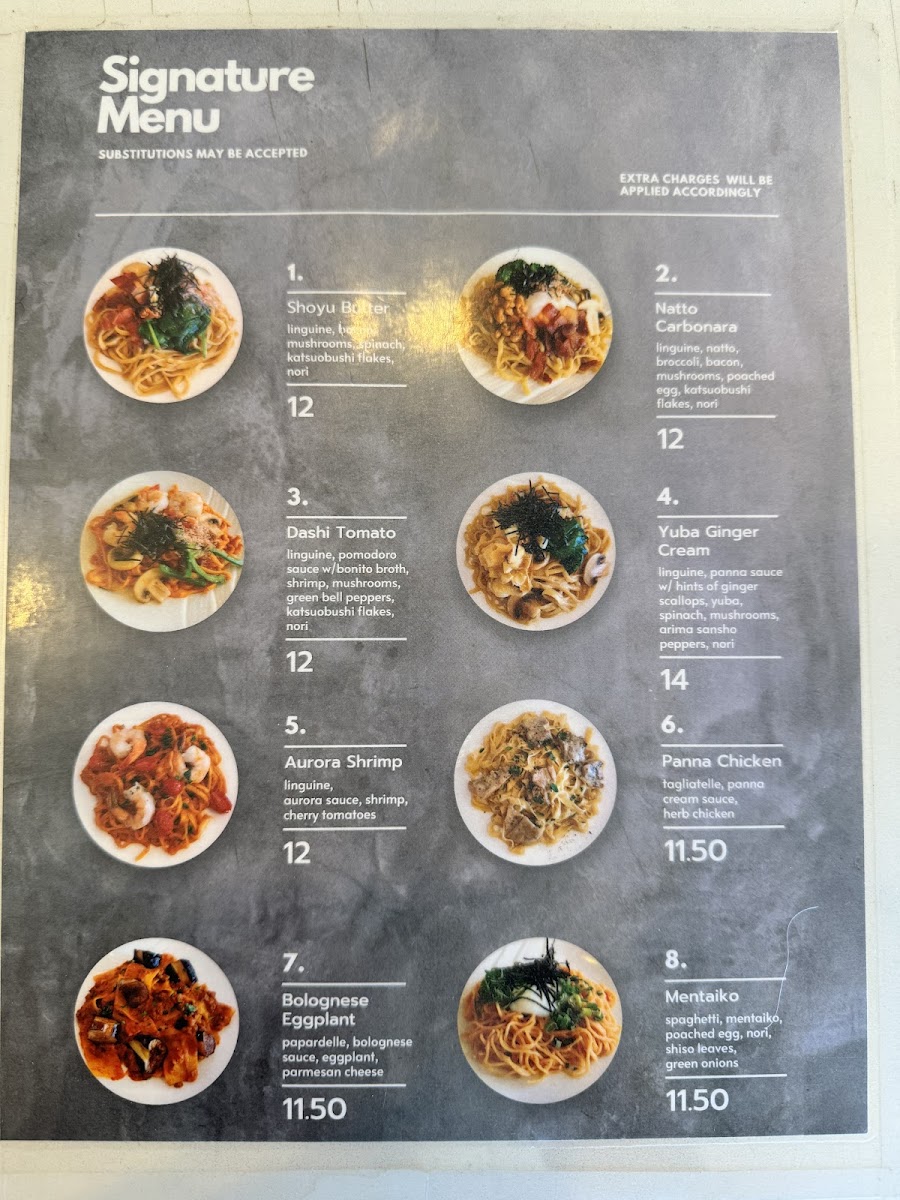 Mio Pastalogy Photo Menu 7