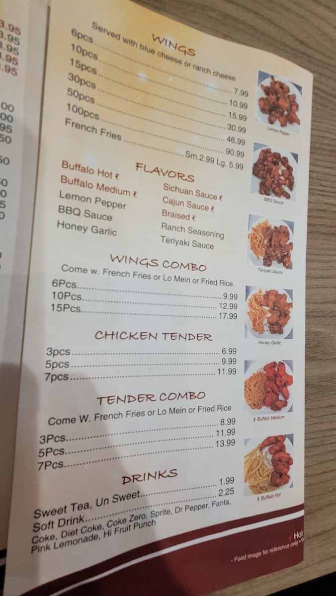 WING BOWL & WOK KITCHEN Photo Menu 4
