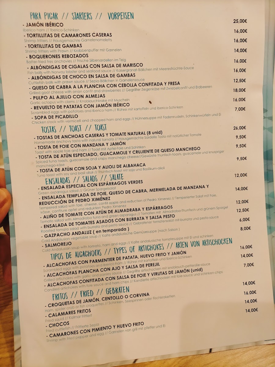 Restaurante Almadraba Photo Menu 3