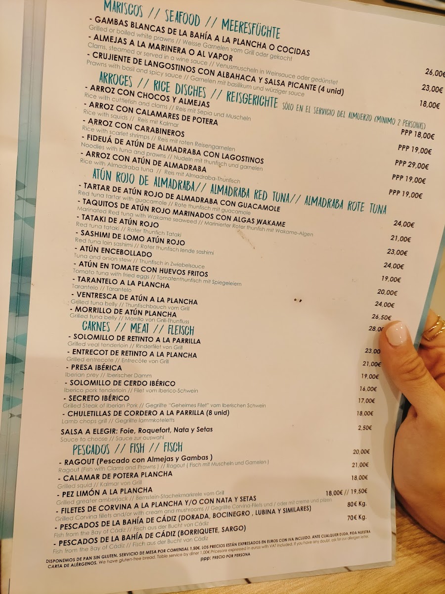 Restaurante Almadraba Photo Menu 6