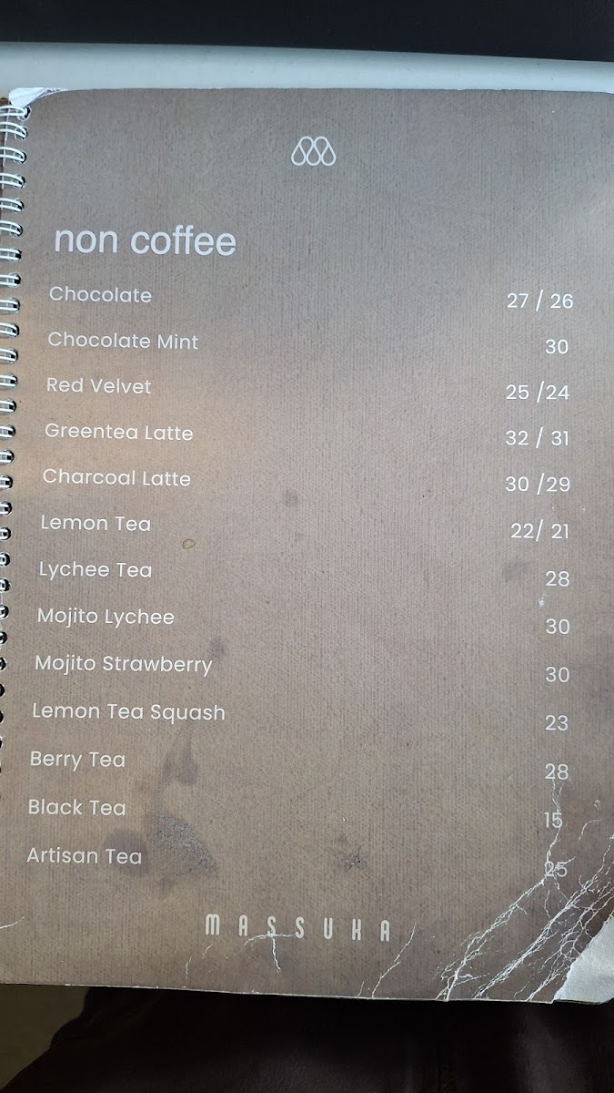Massuka Coffee and Eatery Photo Menu 3