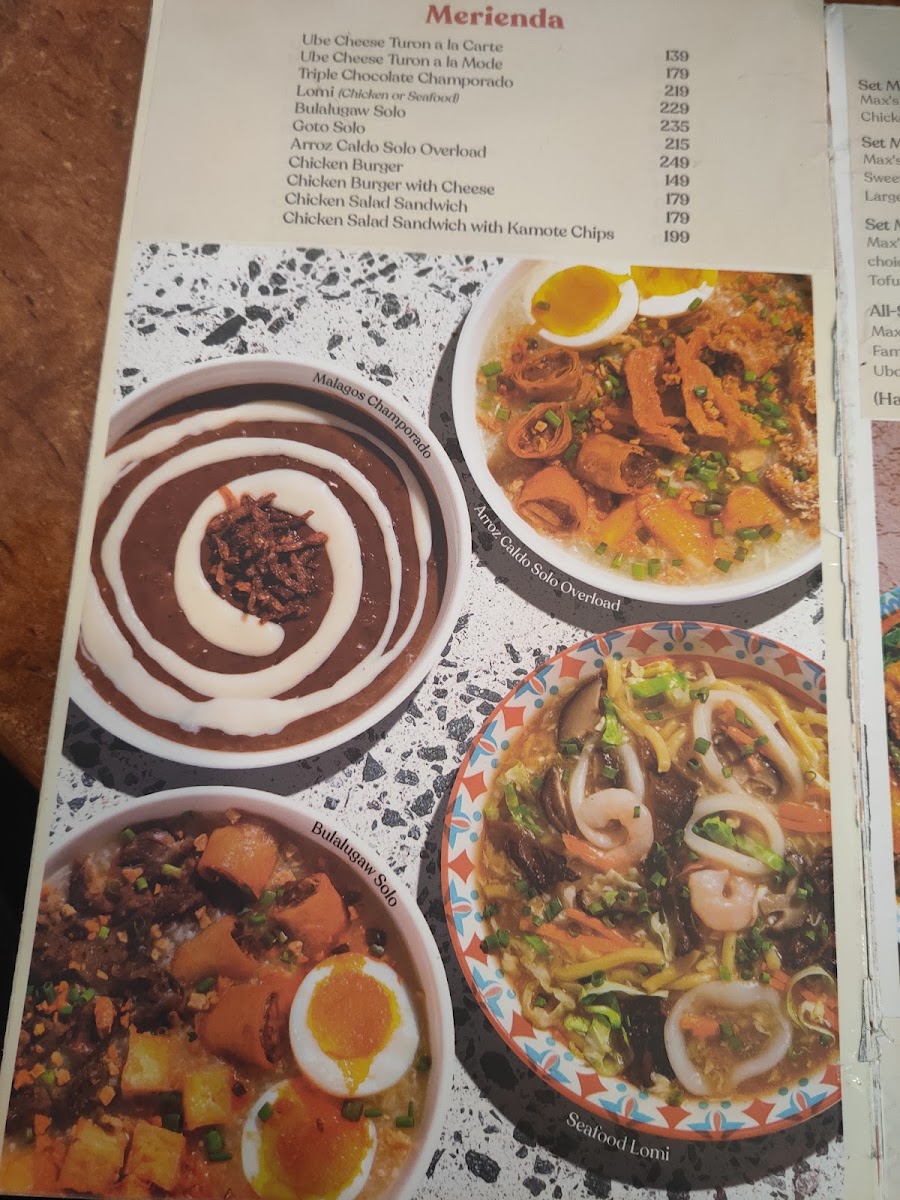 Max's - SM City Bicutan Photo Menu 7