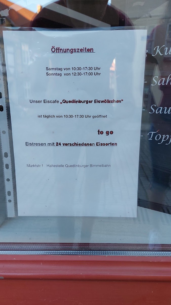 Quedlinburger Eiswölkchen Photo Menu 1