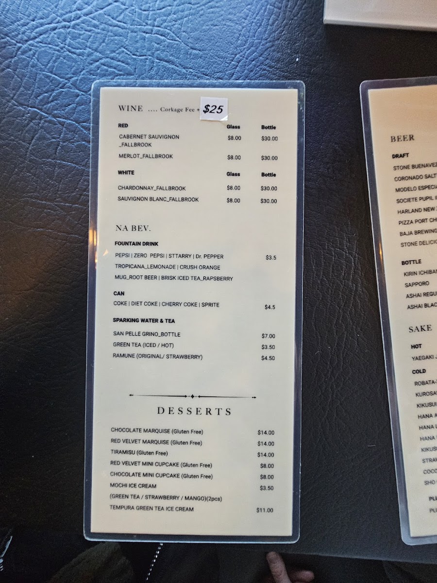 ROBATA-X SUSHI & IZAKAYA Photo Menu 4
