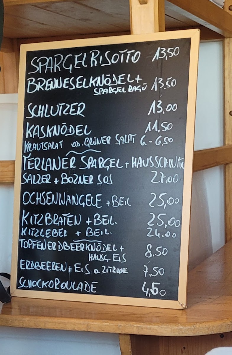 Buschenschank Oberlegar Photo Menu 1
