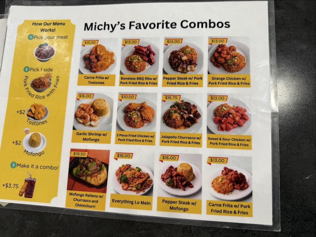 Michy's Chino Boricua Photo Menu 6