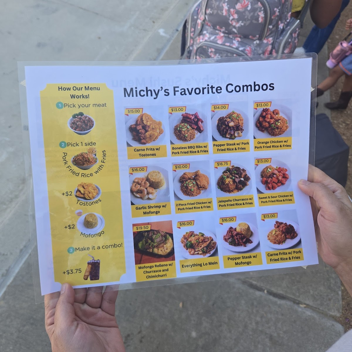 Michy's Chino Boricua Photo Menu 8