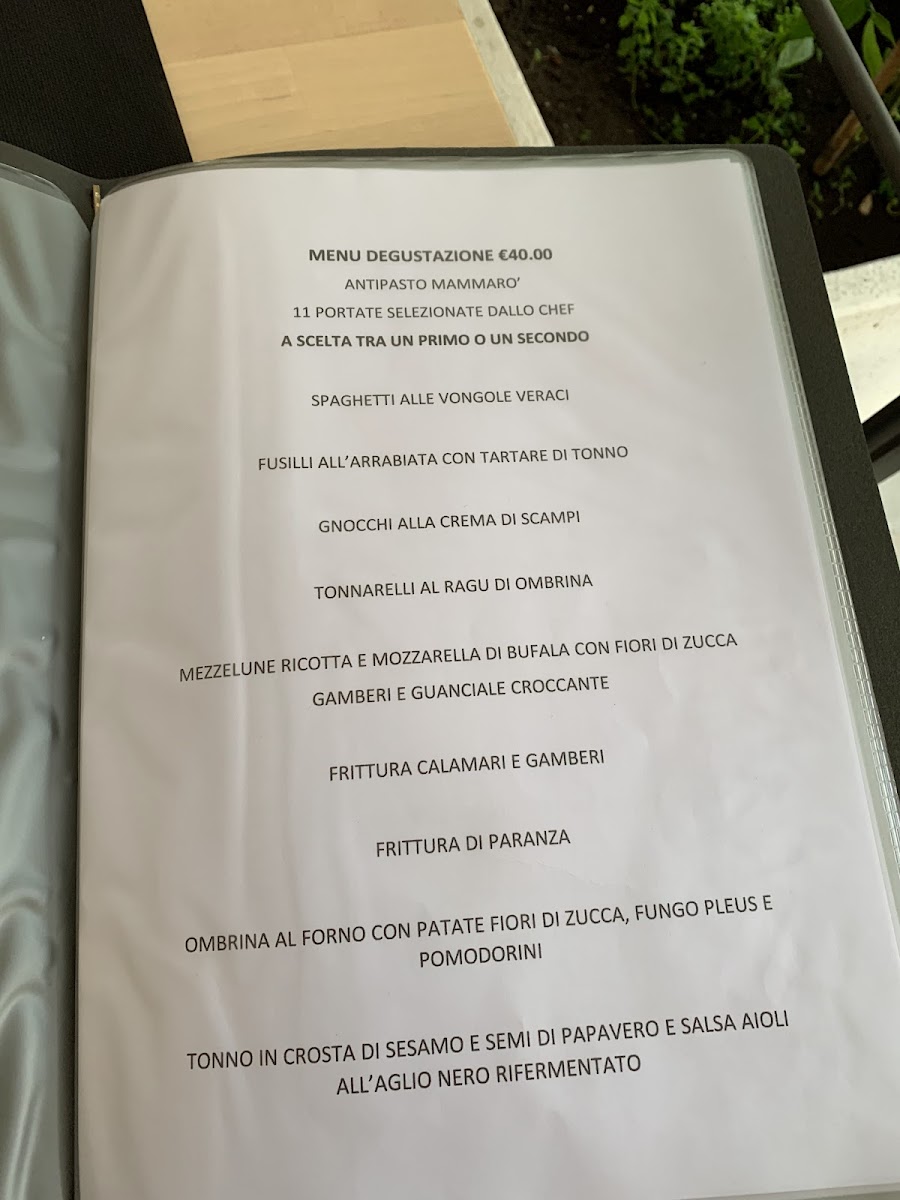 Mammarò Photo Menu 3
