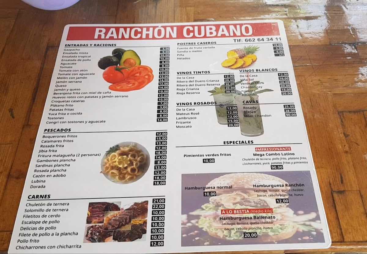 Chiringuito Ranchon Cubano Photo Menu 4