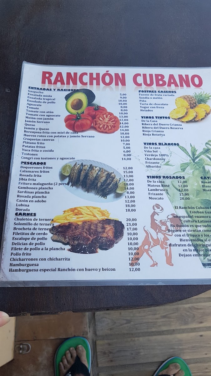 Chiringuito Ranchon Cubano Photo Menu 6