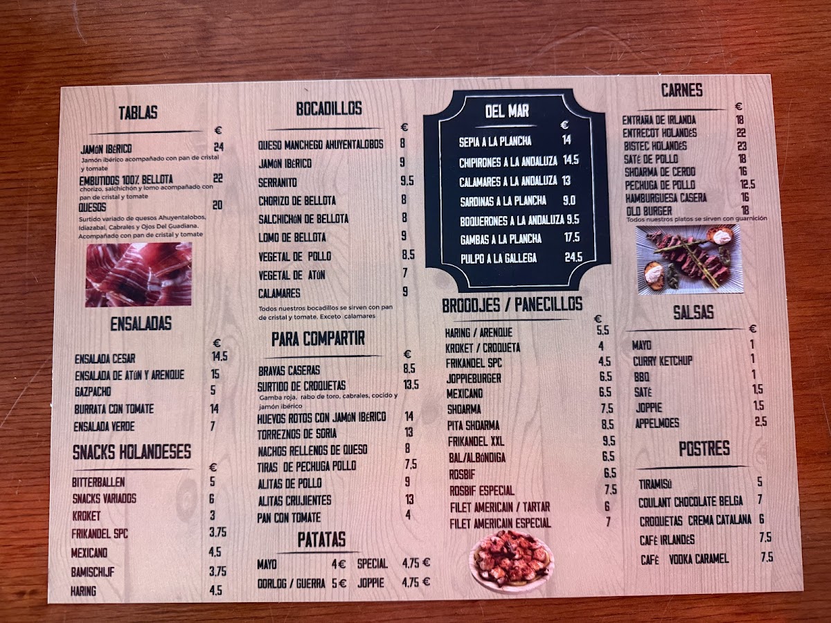 Tapas&co Salou Photo Menu 1