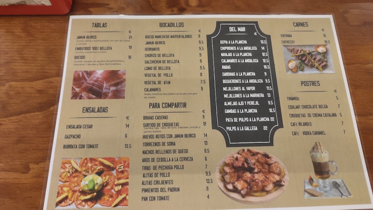 Tapas&co Salou Photo Menu 5