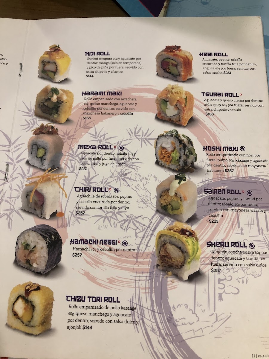 Sushiitto Pabellón Salina Cruz Photo Menu 5