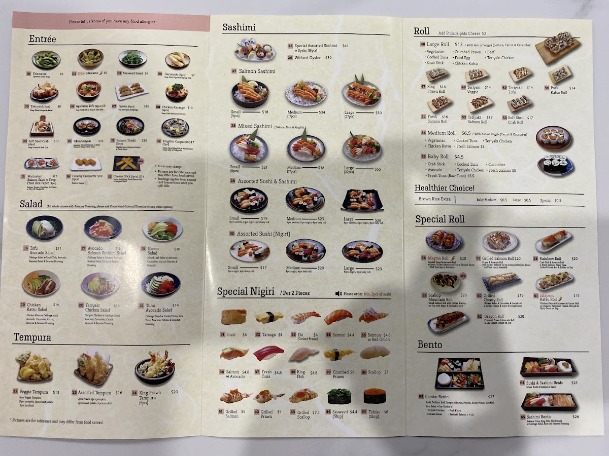Kanzo Parramatta Photo Menu 6
