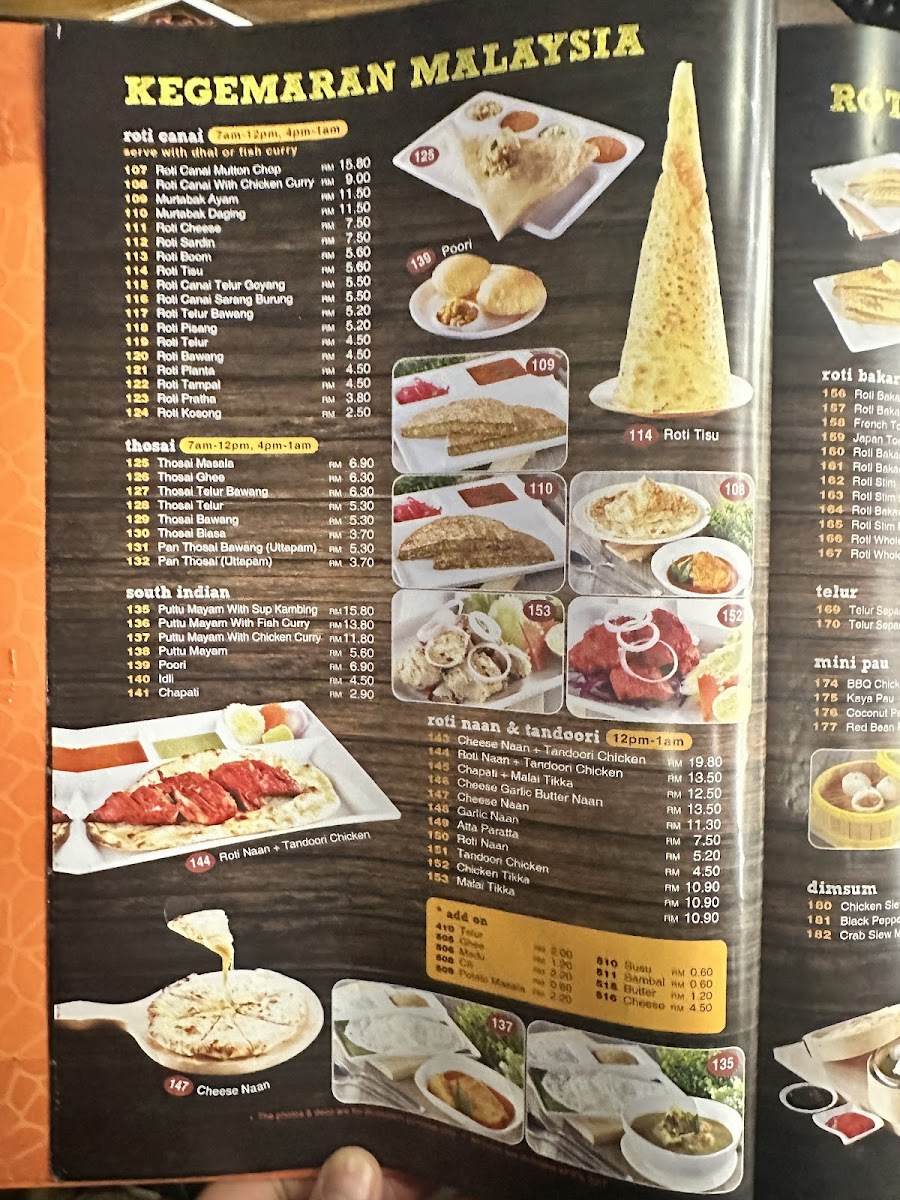 Q Bistro TTDI Photo Menu 10
