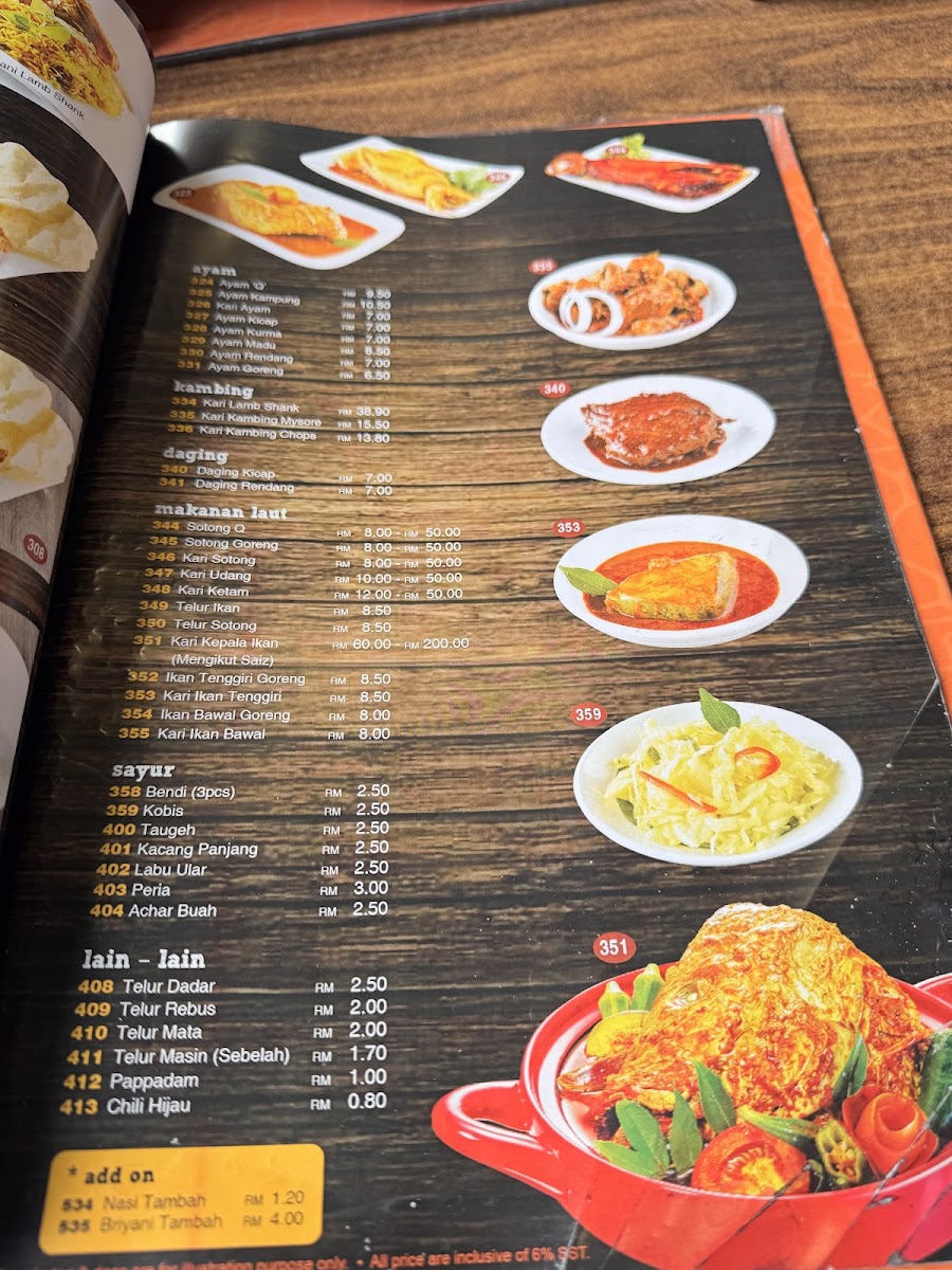 Q Bistro TTDI Photo Menu 7