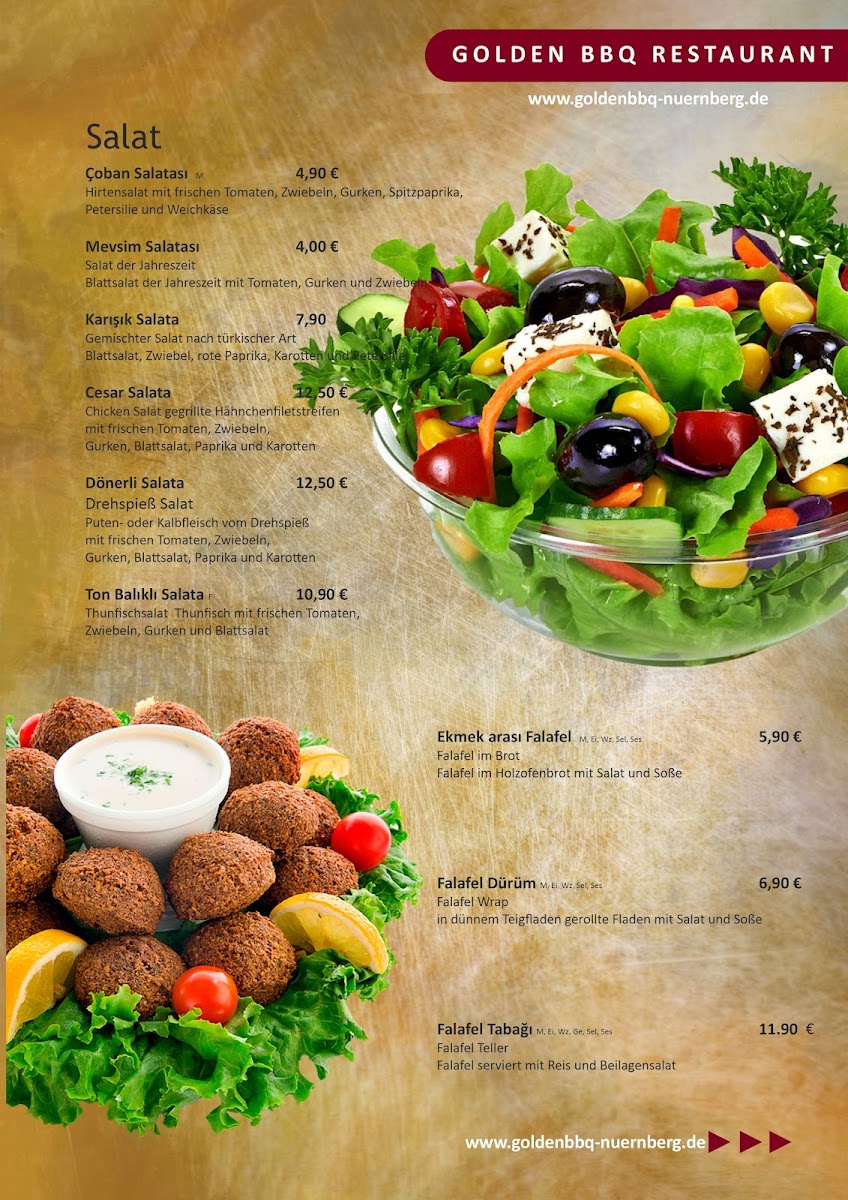 Golden Restaurant & Barbecue Photo Menu 10