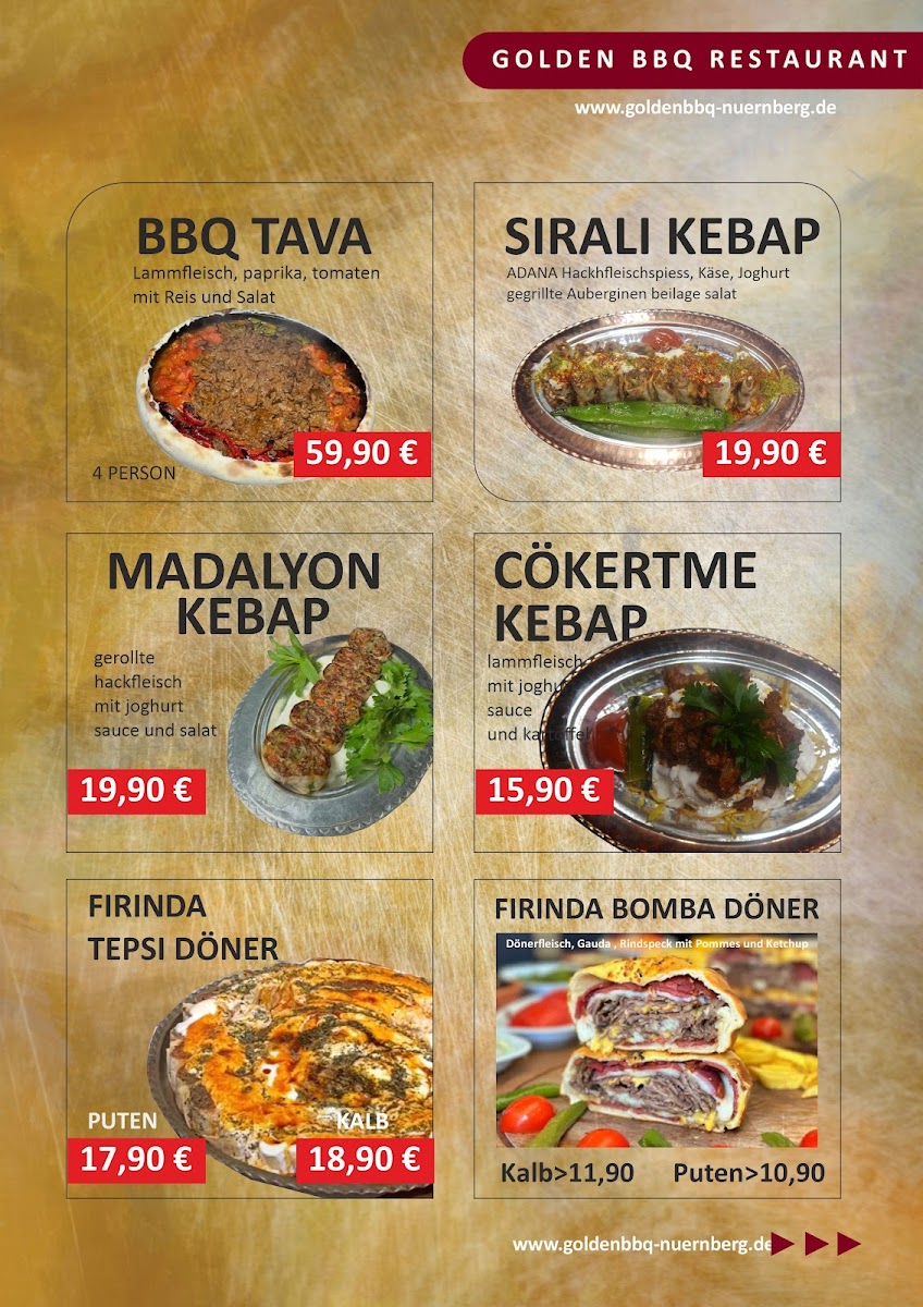 Golden Restaurant & Barbecue Photo Menu 9