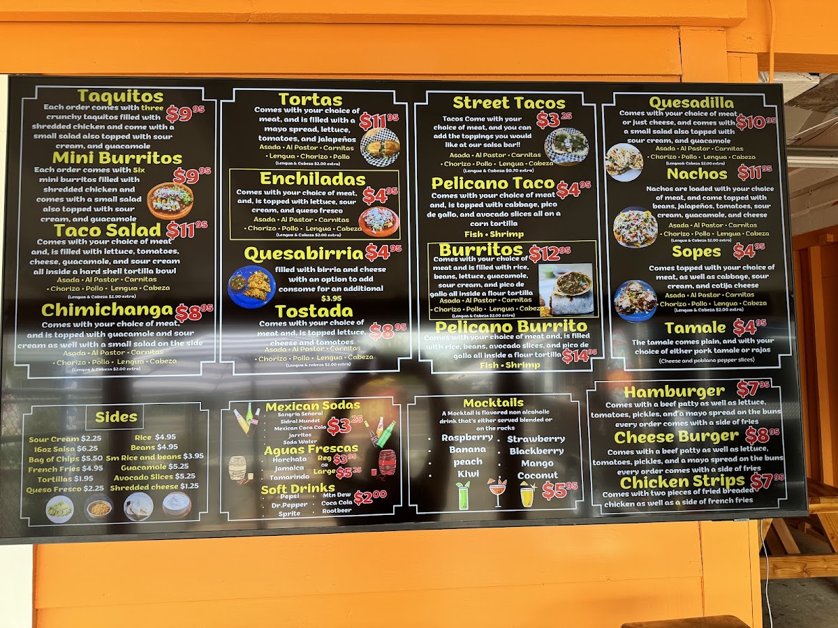 Los Pelicanos Mexican Cuisine Photo Menu 1