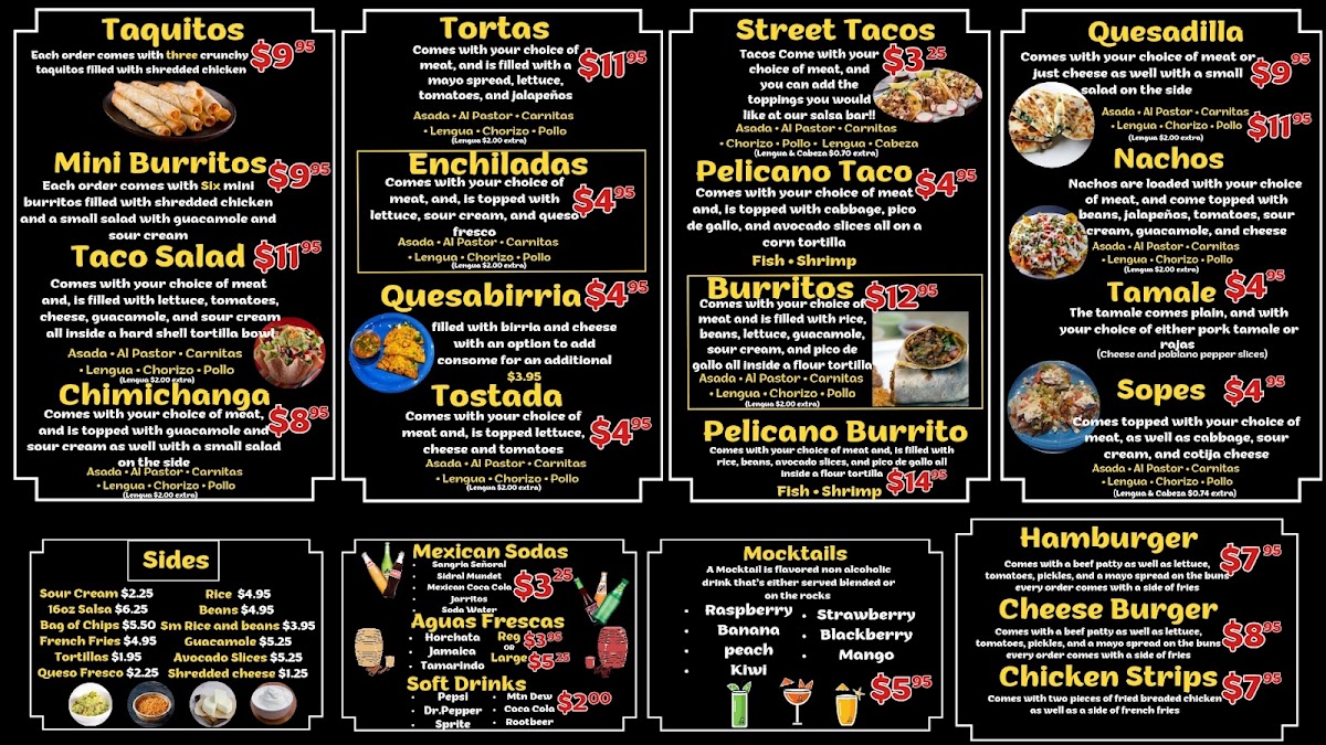 Los Pelicanos Mexican Cuisine Photo Menu 3