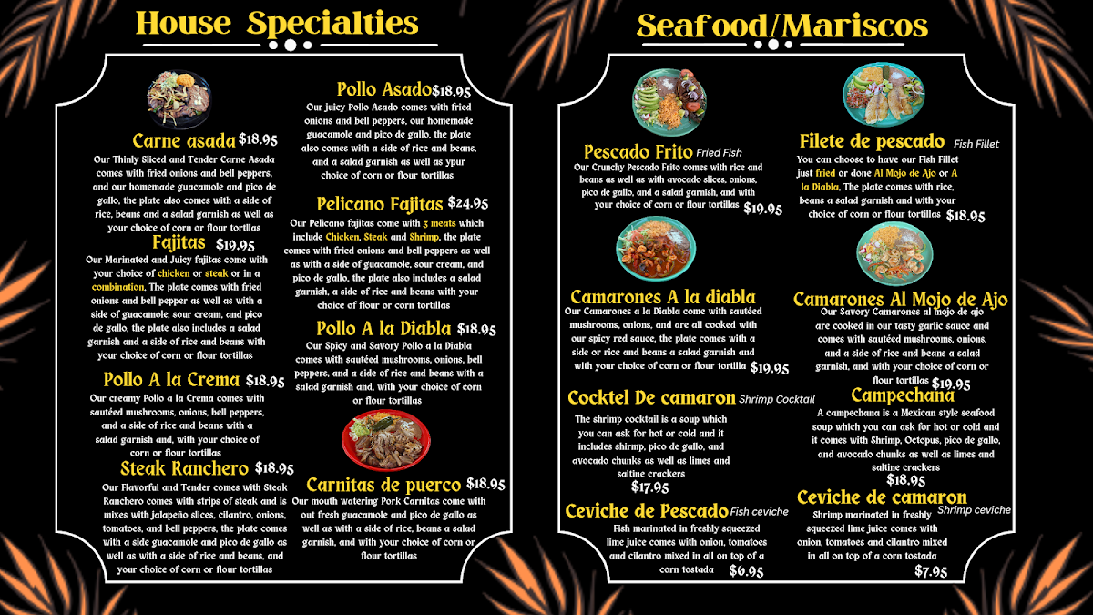 Los Pelicanos Mexican Cuisine Photo Menu 7
