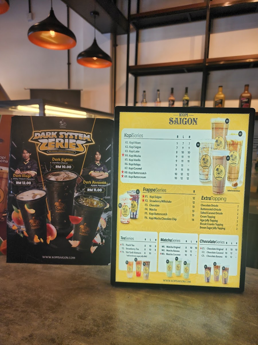 Kopi Saigon-Dungun Photo Menu 2