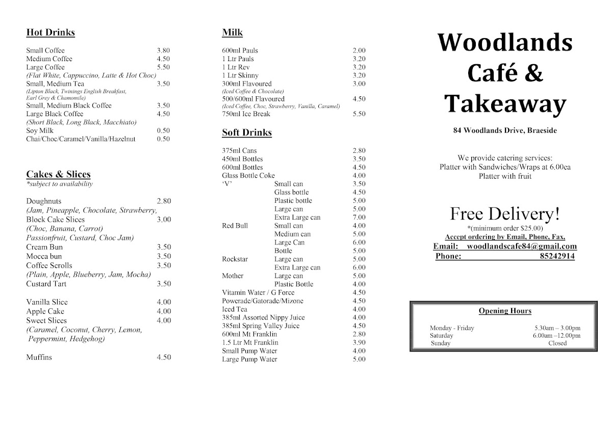 Woodlands Cafe & Takeaway Photo 8