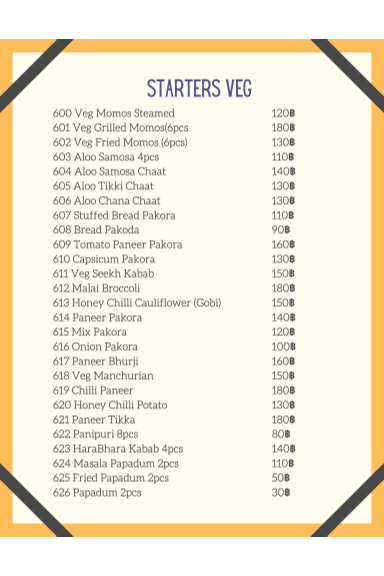 Thestaycafe Indian Touch Photo Menu 4