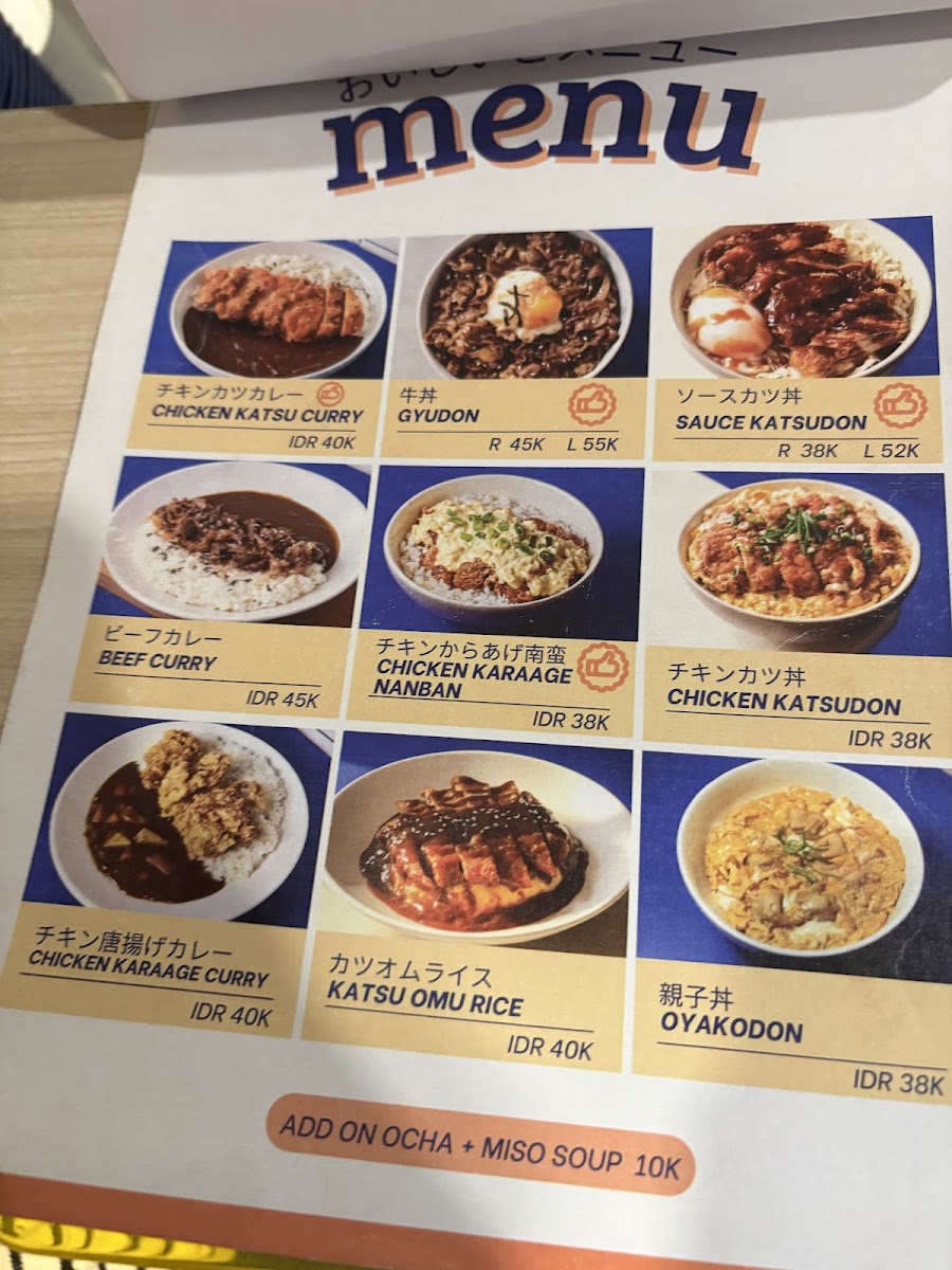 Oishii GO!! Photo Menu 5