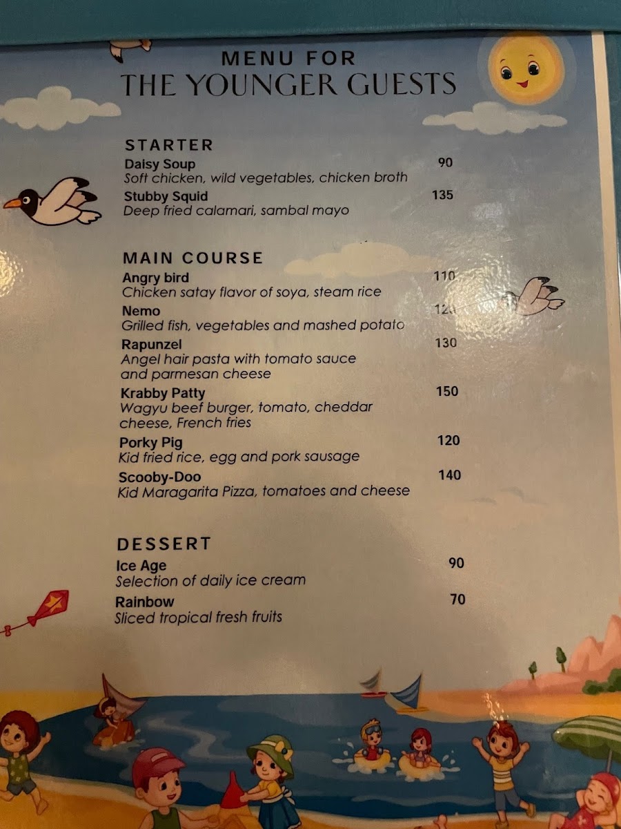 Reef Beach Club Photo Menu 8