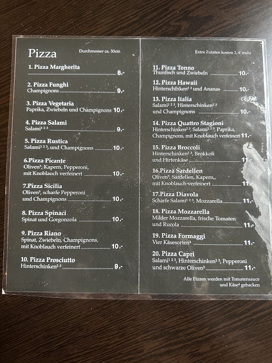 Pizza Riano - Braunschweig Photo Menu 2