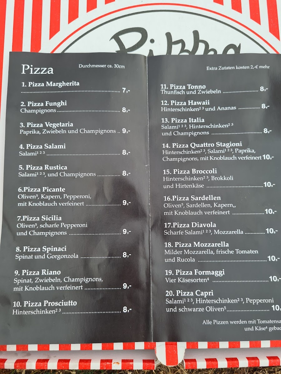 Pizza Riano - Braunschweig Photo Menu 5