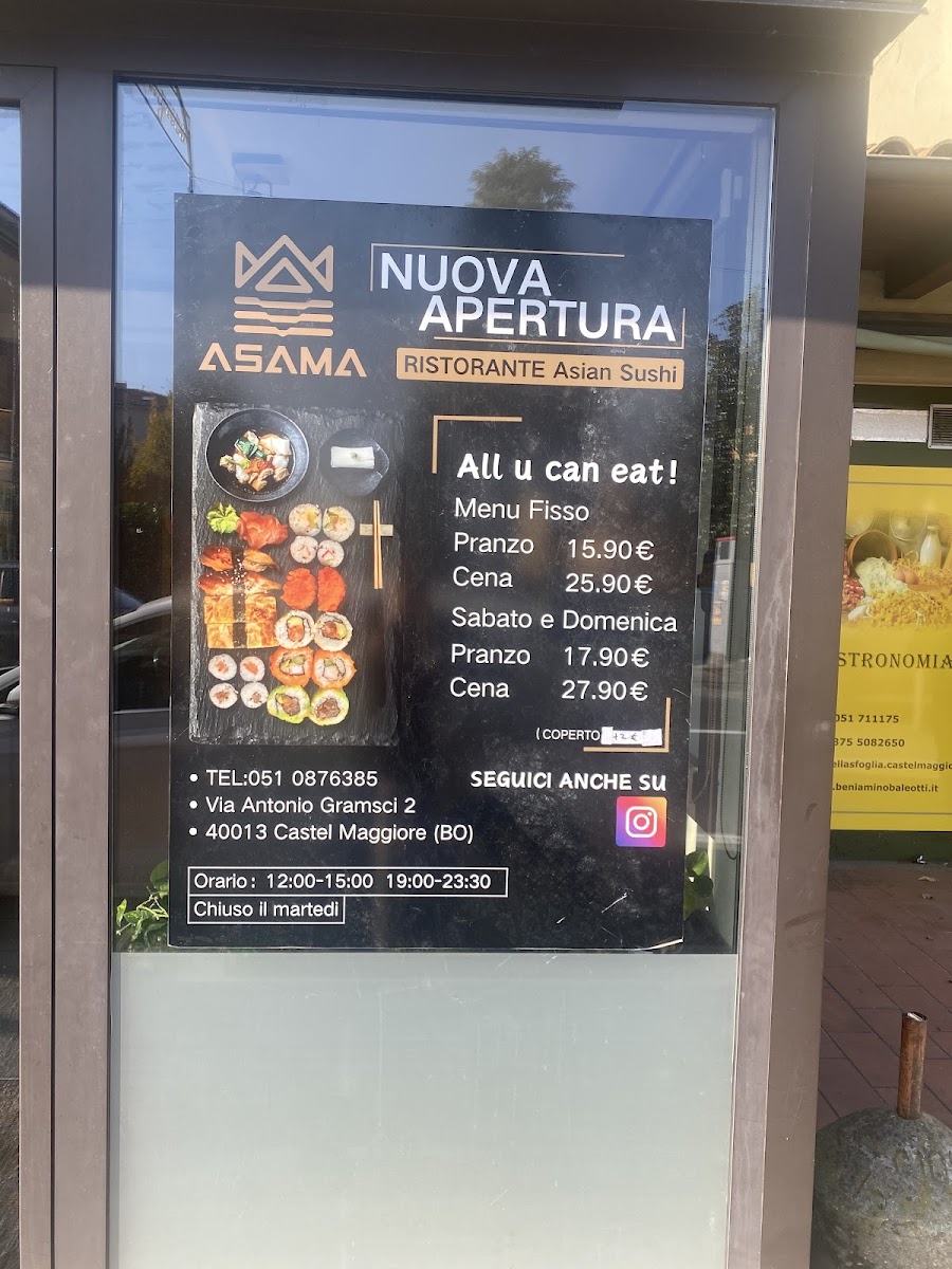 Asama Sushi Photo Menu 1
