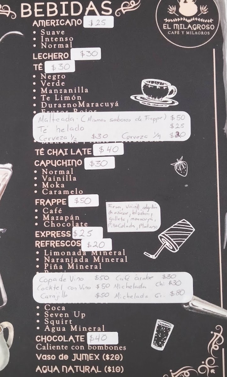 Cafeteria El Milagroso Photo Menu 4