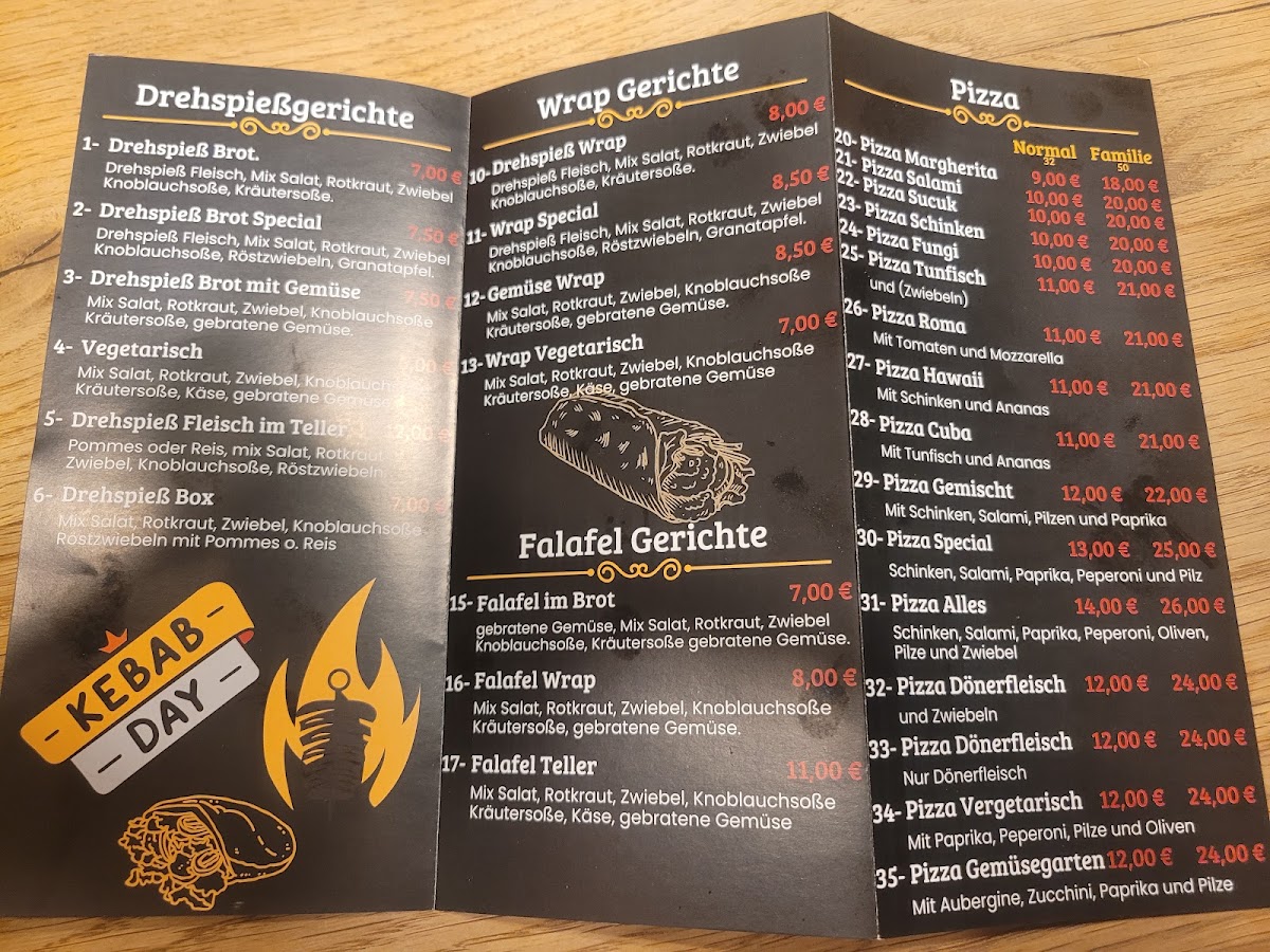 Ansbacher Restaurant Photo Menu 2
