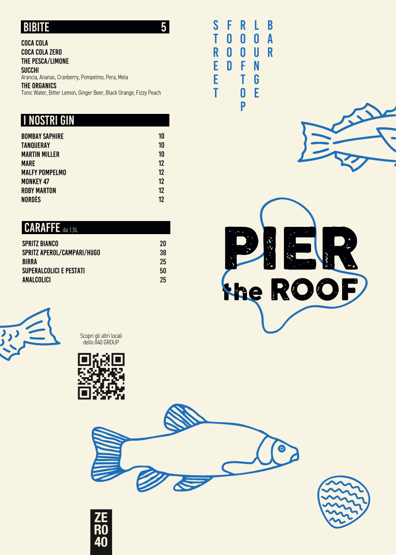 Pier The Roof Photo Menu 6