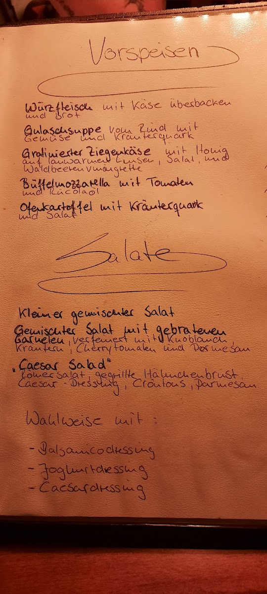 Eric´s BURGER & STEAKS Photo Menu 2