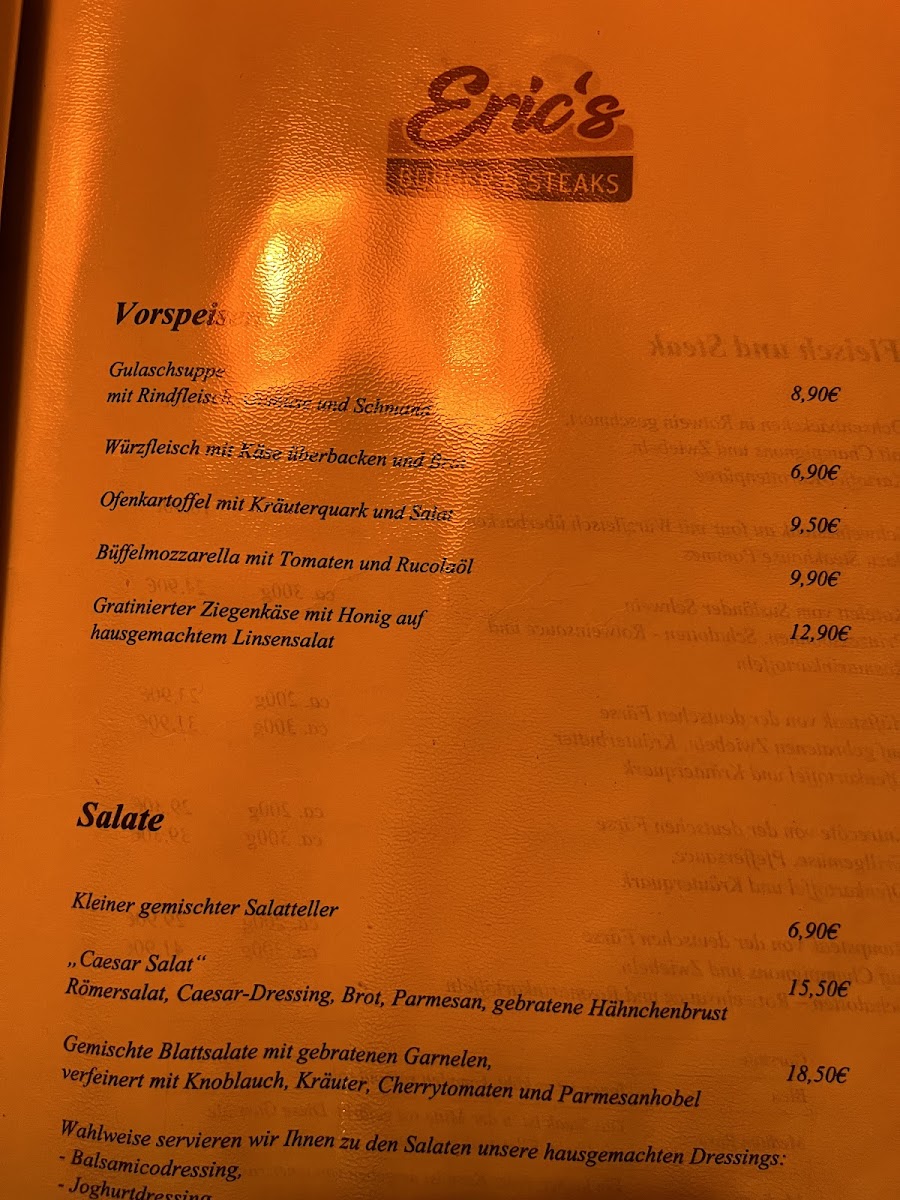 Eric´s BURGER & STEAKS Photo Menu 9
