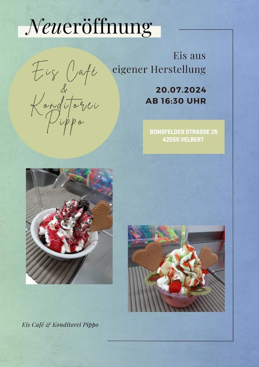 Eis Café & Konditorei Pippo Photo Menu 2