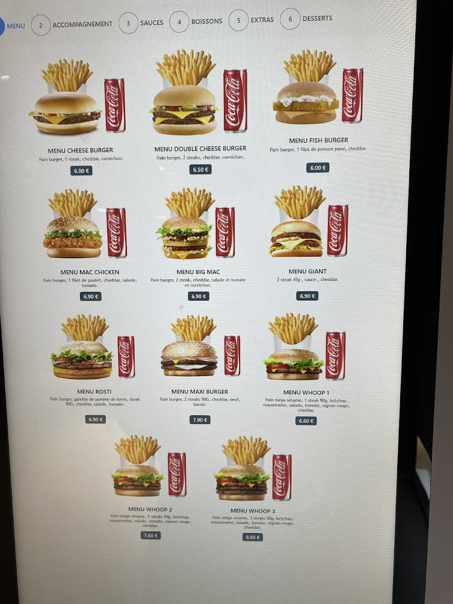 Meal Time Photo Menu 1