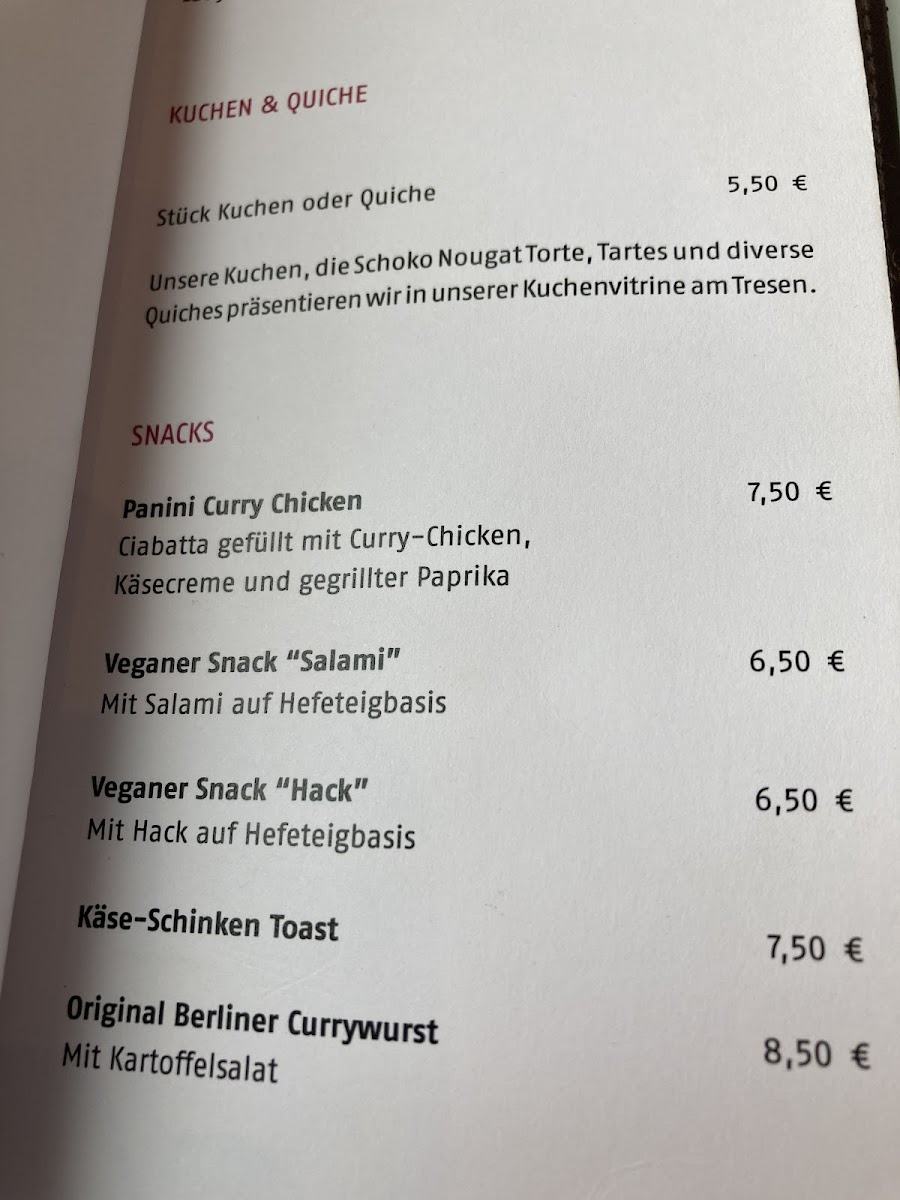 Panoramacafè Photo Menu 1