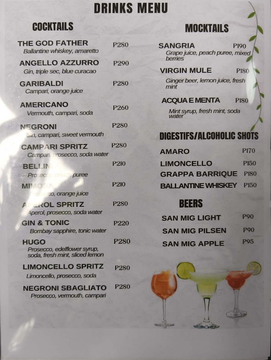 Trattoria D' Amore Photo Menu 9