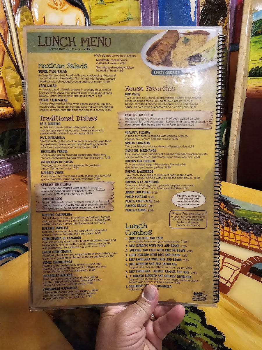Little Mexico Photo Menu 1
